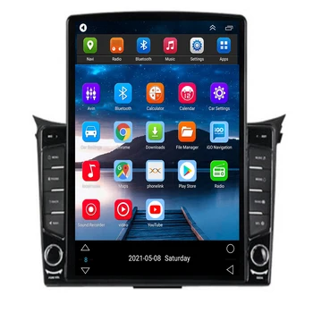 8 + 128G Araba Stereo Radyo Video Multimedya Oynatıcı Hyundai ı30 II 2 GD 2011 - 2017 Android Otomatik Navigasyon GPS Ses Kafa Ünitesi