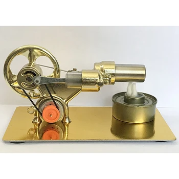 Mini Sıcak Hava Stirling Motor Motor Modeli Akışı Güç Fizik Deney Modeli Eğitim Bilimi Oyuncak Hediye Çocuklar İçin